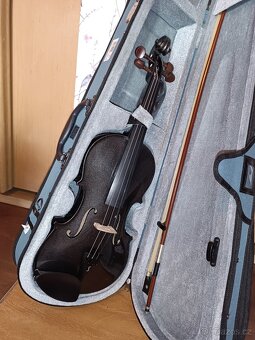 Housle Stentor SR1401 Harlequin Violin 4/4 BK - 3