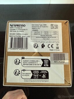 Šlehač mléka nespresso aeroccino 3 - 3