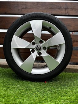 Alu kola 5x112 r17 s letnim pneu (denom) - 3