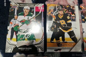Hokejové karty Pastrňák / Fiala / Ovechkin - 3