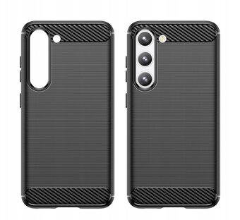 Samsung Galaxy S23 Plus - Ochranný Kryt ,,Carbon Case - 3