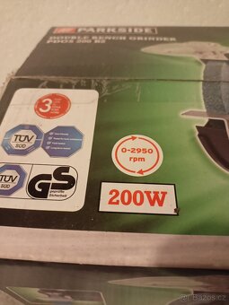 Dvoukotoučová bruska PDOS 200 C2 Parkside nepoužitá - 3