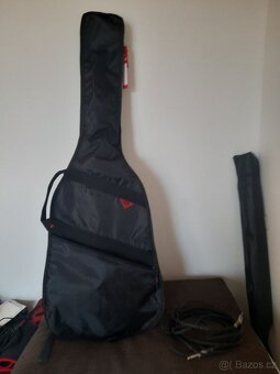 Fender Squier Stratocaster + Komba + drát 4.5M + pouzdro - 3