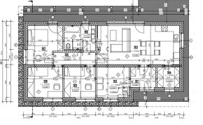 Pozemek s hotovým projektem a výstavby hrubé stavbou na Klíč - 3