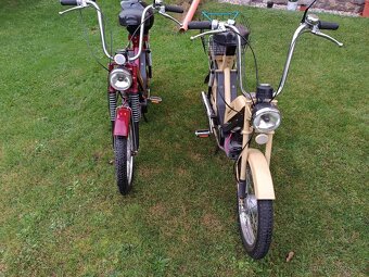 2x Babetta 210,uloženky jen 3300 km. - 3