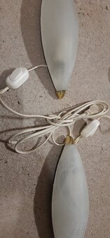 noční světlo, skleněná lampa - 3