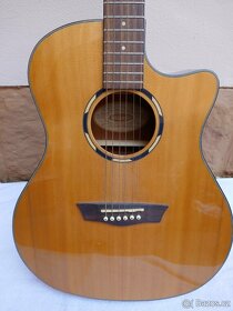 Washburn WLO10SCE Electro Acoustic, Natural - 3