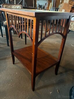 Secesní kuřácký stoleček - 3