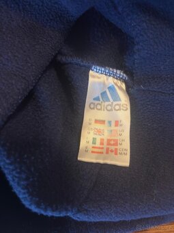 Fleecová čepice ADIDAS s bambulí + šála - 3
