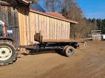 Kára za traktor, třístranný sklápěč - 3