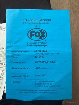 Duplex výfuk bmw e90 - 3