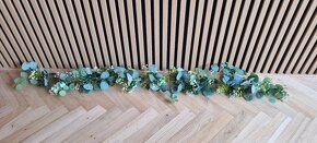 Svatební dekorace - girlanda eukalyptus - 3