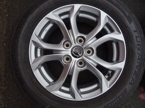Alu disky origo Mazda 16", 5x114.3 , ET 50, letní pneumatiky - 3