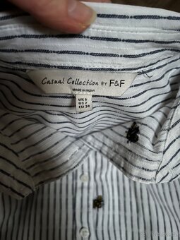 Dámská pruhovaná košile s včelkami F&F, vel. 34 - 3
