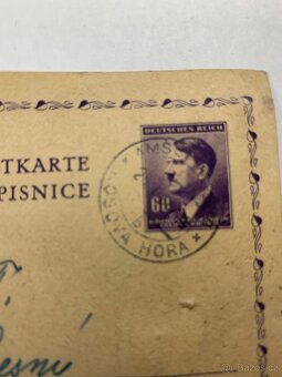 Protektorátní bábovka a poštovní známky - 3