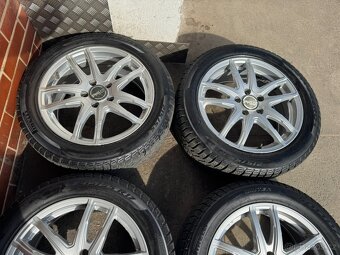 Alu 17" 5x112, alu zimní 70% KaroQ , T-Roc , + letní Pneu - 3