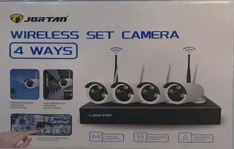 JORTAN Bezdrátový 1024P NVR bezpečnostní kamerový set 4 kame - 3