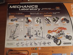 Stavebnice MECHANICS laboratoře s motůrkem - 3