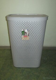 Velký plastový prodyšný box na prádlo - 60 l - 3