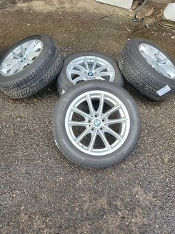 zimní R17" alu kola 5x112 7,5jx17 et27 pneu 80% - 3
