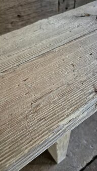 Dřevěná lavička - 3