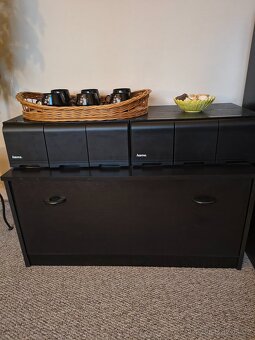 Stěna černá 7 kusů (nižší skříňky) - 3