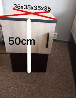 MANŽELSKÁ POSTEL - DVOJPOSTEL + noční stolky - 3