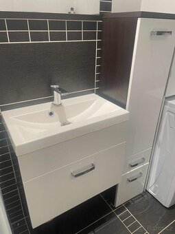 Luxusní bílý koupelnový nábytek set - 3