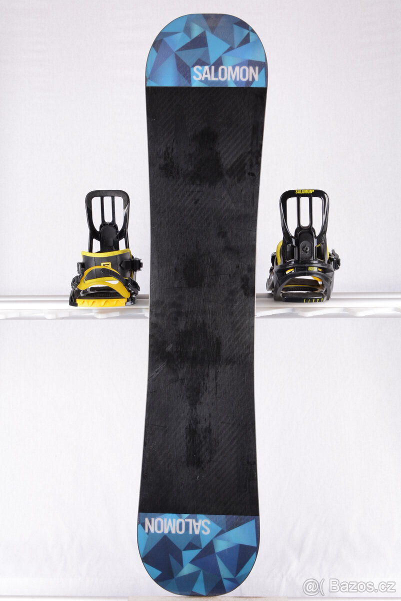 Použity snowboard SALOMON WILD CARD, modrý/čierný - 4