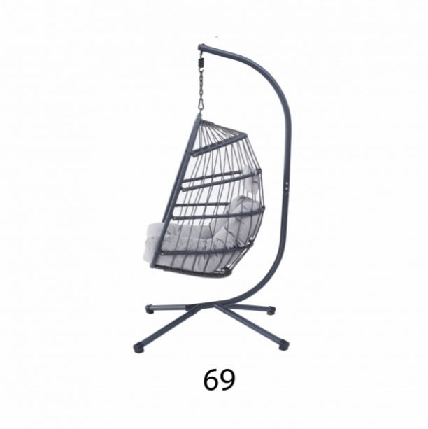 Prodáme Závěsné křeslo 69 (houpačka) šedá barva - 4