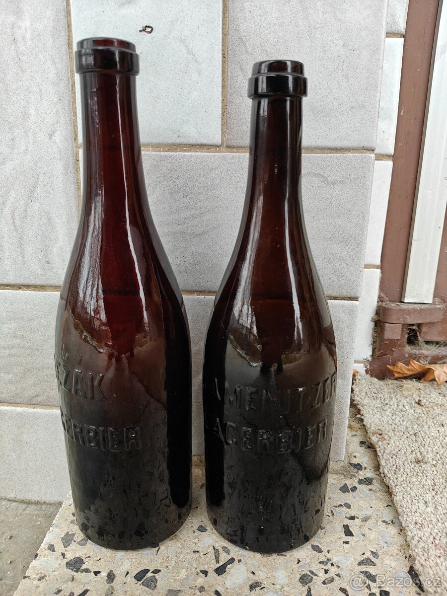 Pivní láhve Kamenice 2 druhy 0,7l - 4