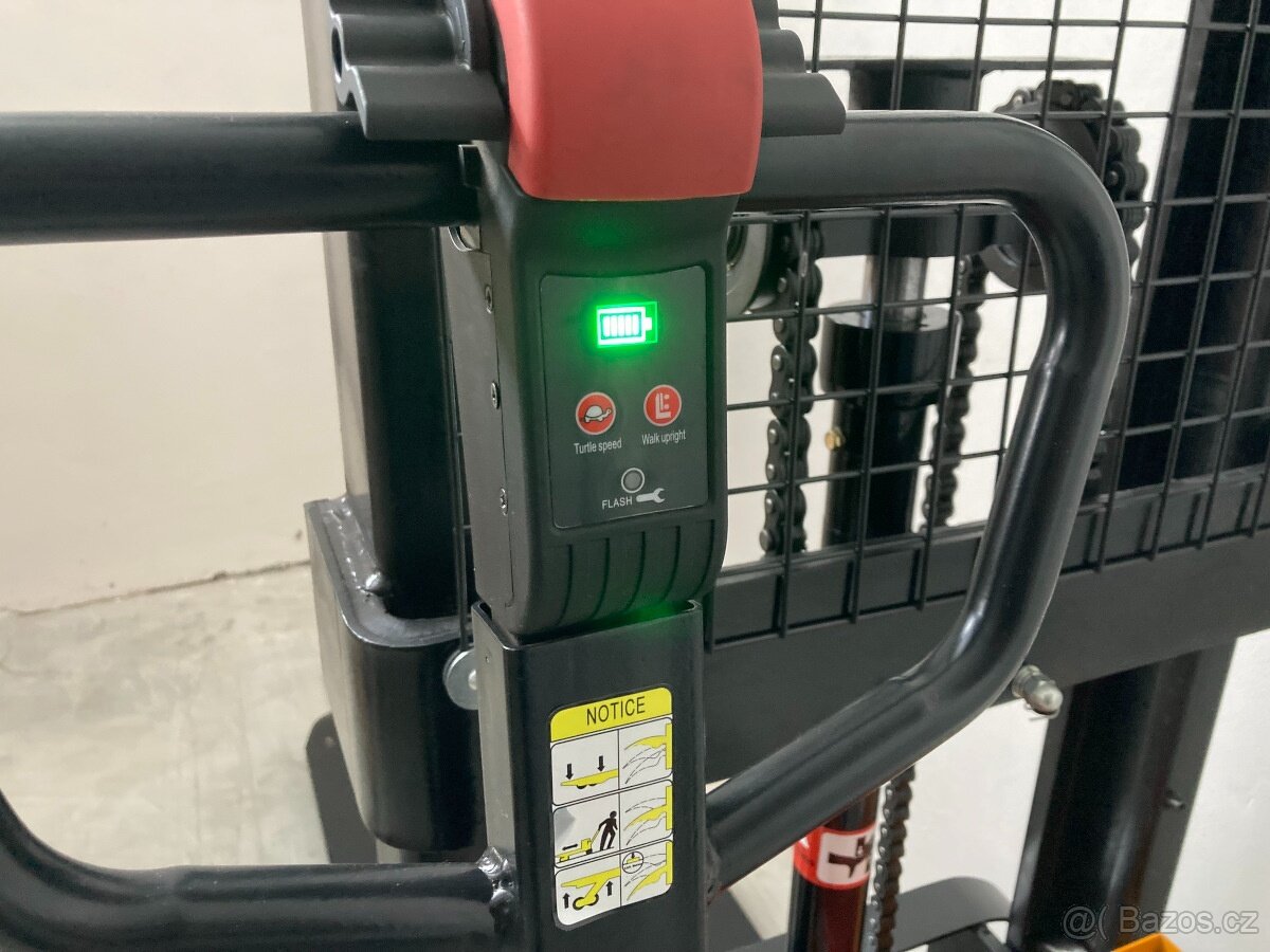 Prodám plně elektrický vysokozdvižný paletový vozík EMF12/25 - 4