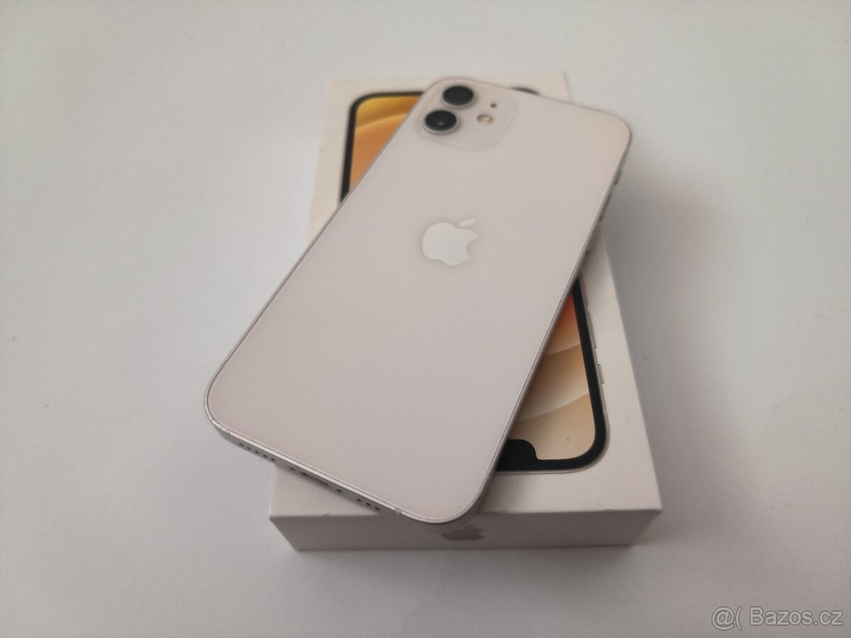 apple iphone 12 64gb White / Batéria 100% - 4