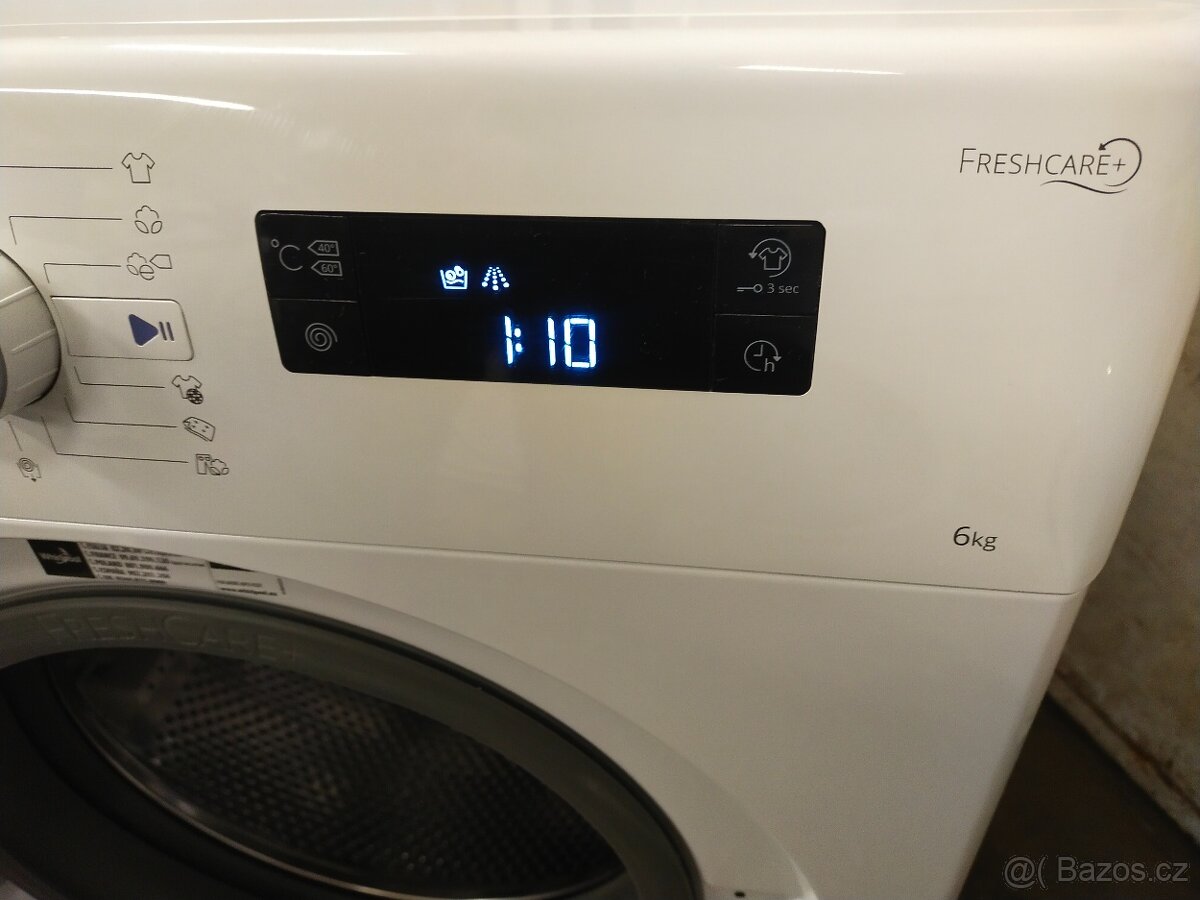 Prodám plně funkční dig. pračku zn. WHIRLPOOL-6KG--DOVEZU-- - 4