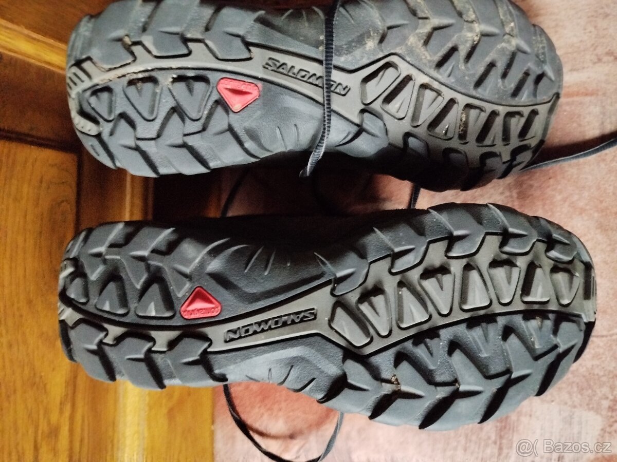 Kotníkové boty botasky Salomon - 4