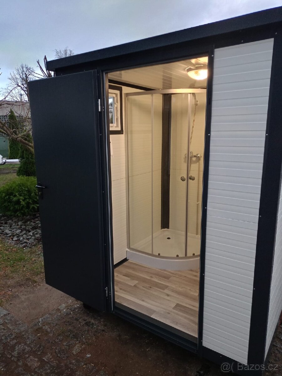 Sanitární kontajner WC+sprcha ( mobilní WC buňka) - 4