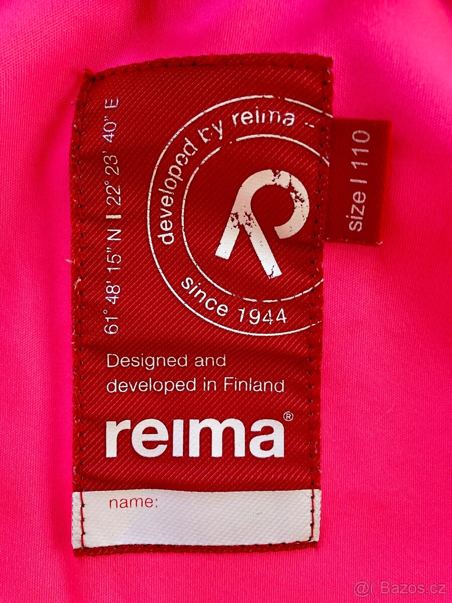 Dívčí softshellová bunda Reima vel. 110 - 4