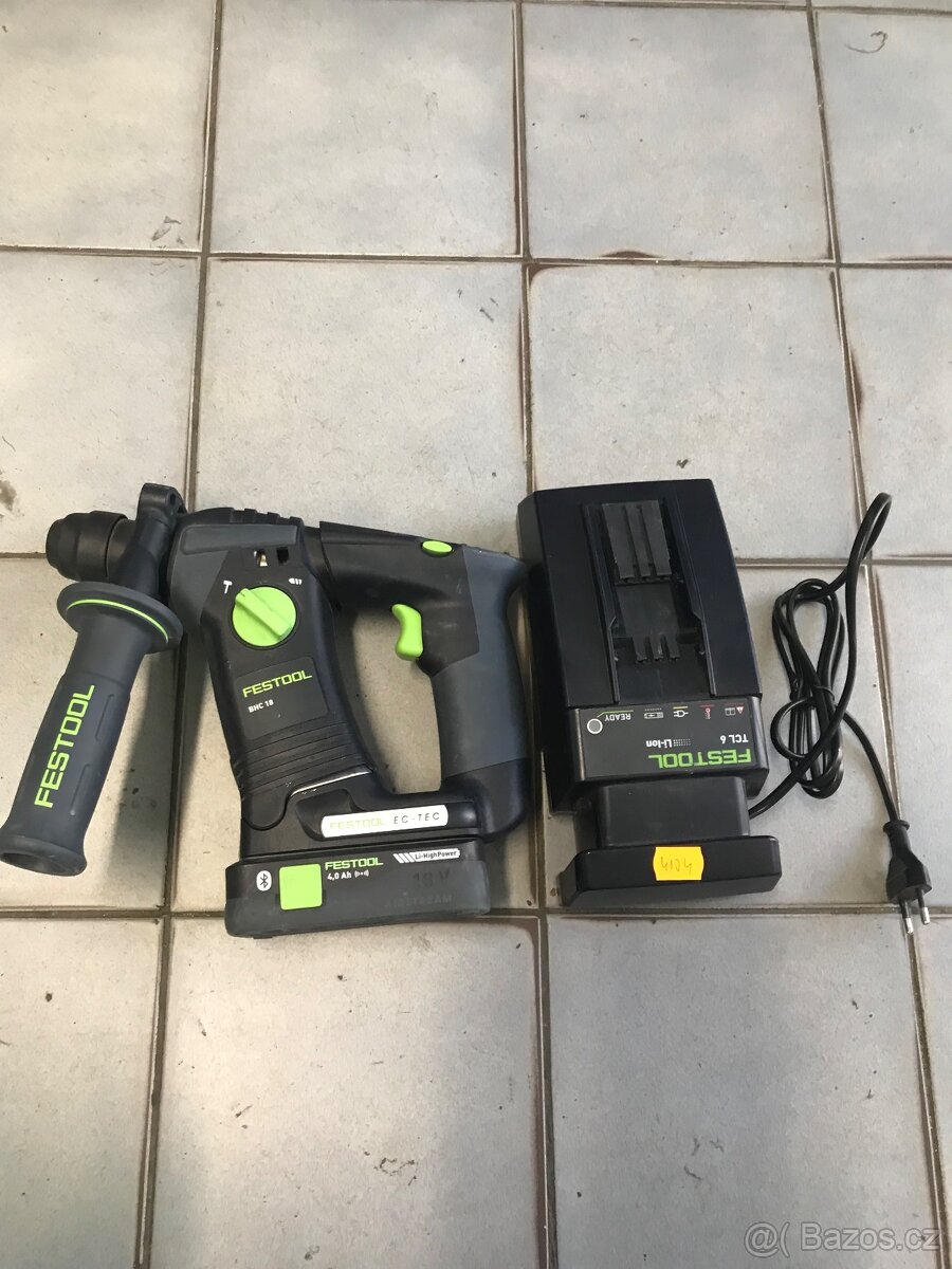 Aku vrtací kladivo festool BHC 18 - 4