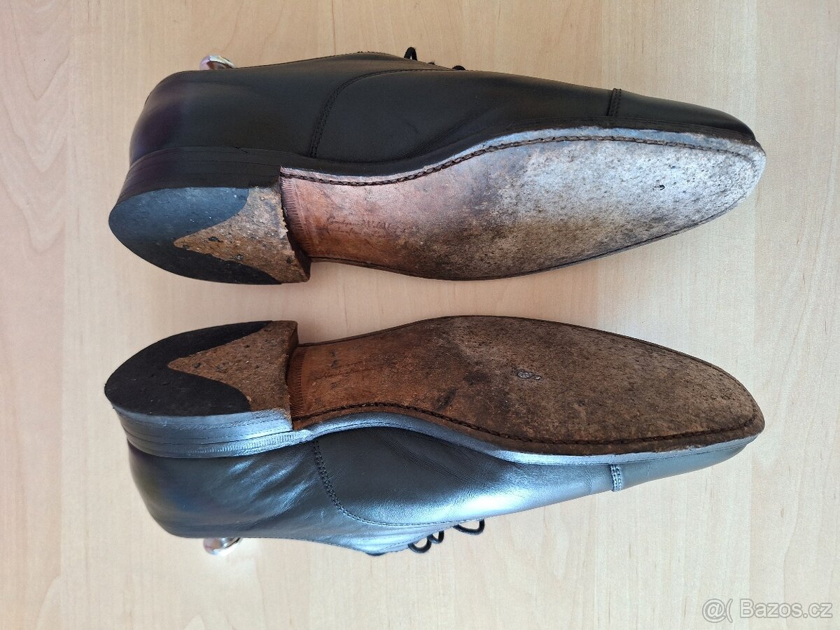 Rámové boty Loake Aldvych Black 7F - 4