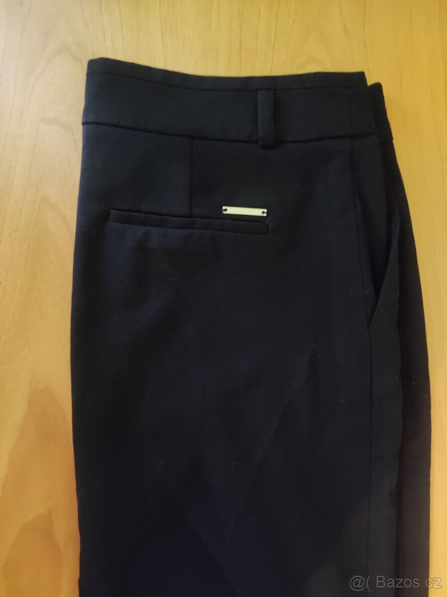 Společenské kalhoty, černé, vel. 38 - 4