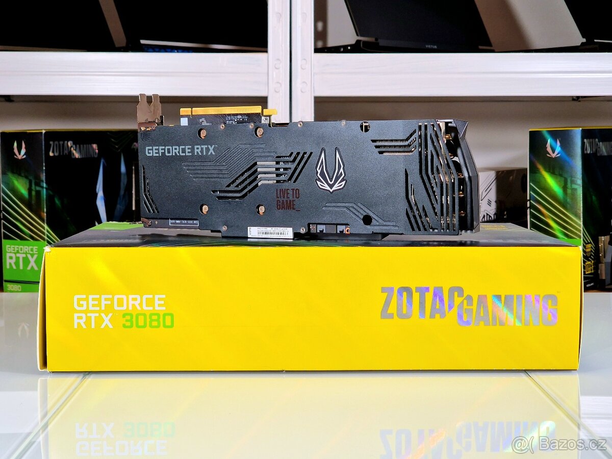Grafická karta RTX 3080 ZOTAC TRINITY -ZÁRUKA 12M - 4