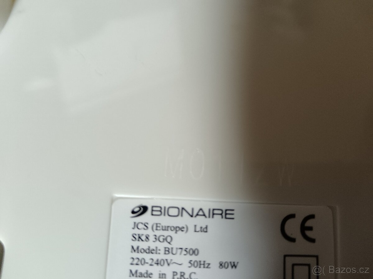 Digitální ultrazvukový zvlhčovač Bionaire BU 7500 - 4