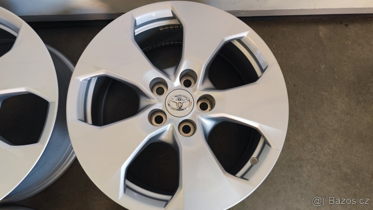 Alu disky 5x114,3 R17 Toyota RAV4 original, nepoužito - 4