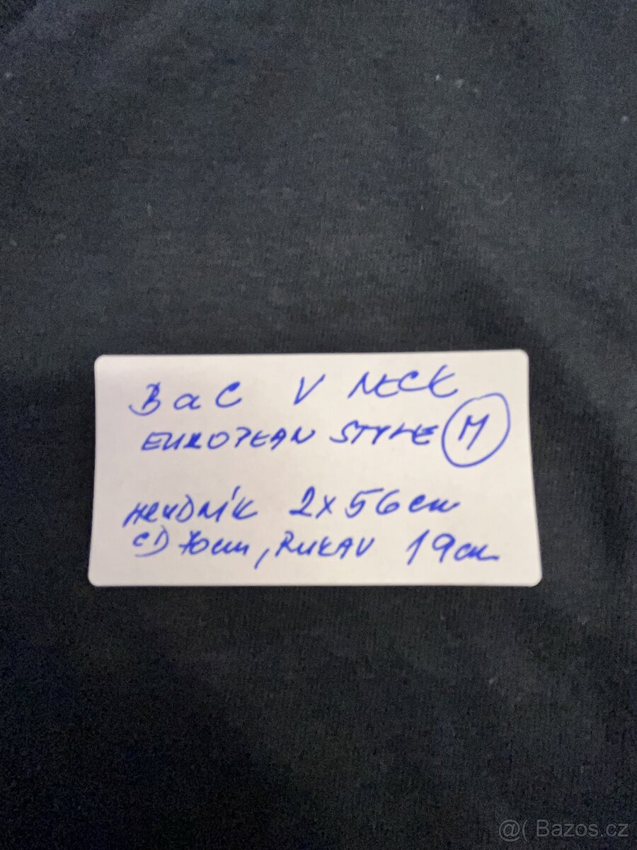 Pánské triko V výstřih B&C V- Neck M - 4