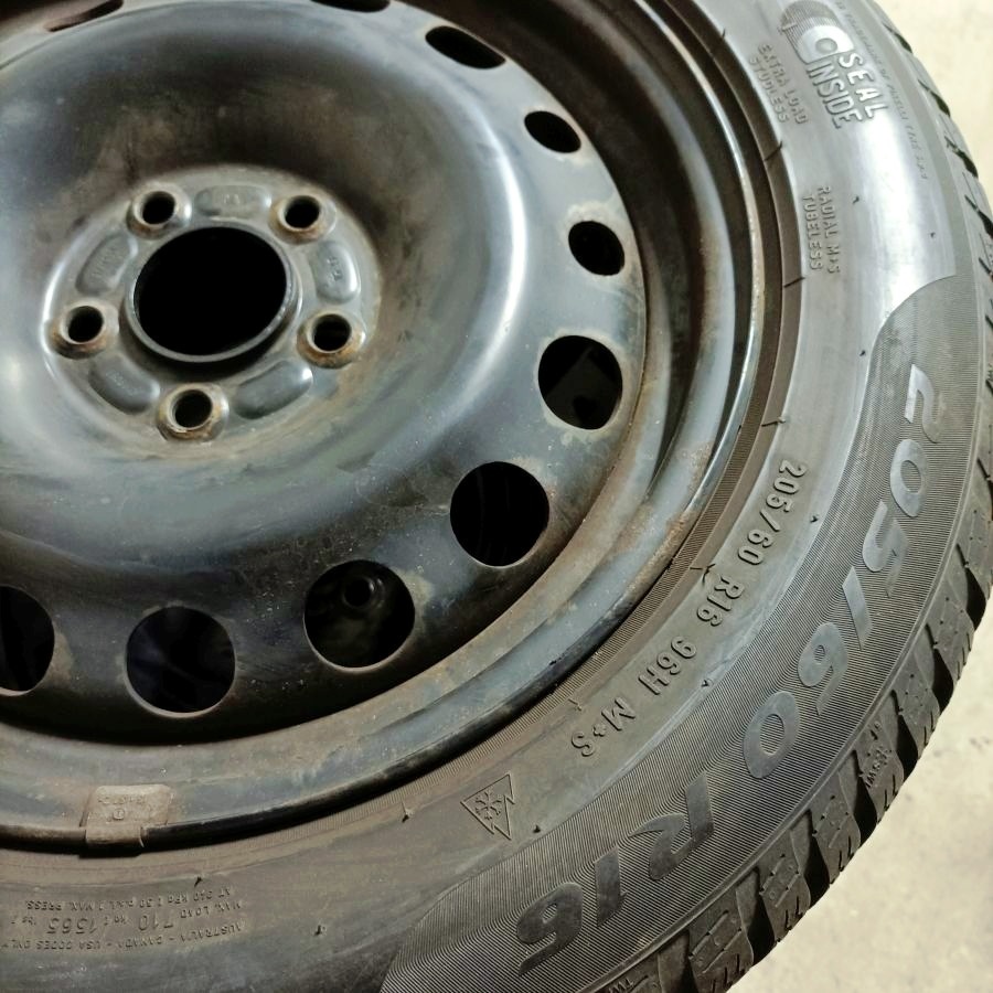 16" plechová kola – 5x108 – 6,5J x 16" ET50 - 4