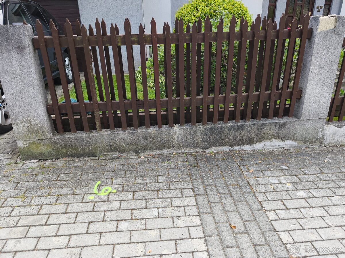 Plotové dílce - dřevěné - 4