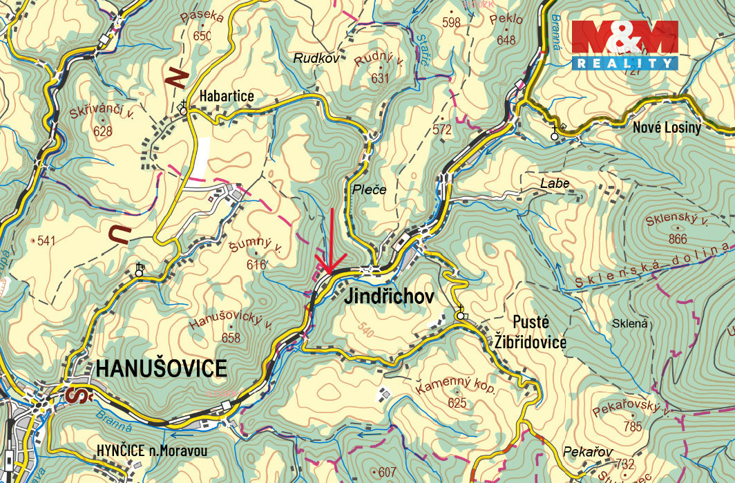 Prodej pozemku k bydlení, 992 m², Jindřichov - Pleče - 4