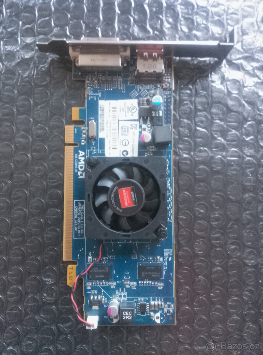 Nvidia NVS 315 1GB + AMD Radeon HD 7450 1GB + DMS-59 redukce - 4