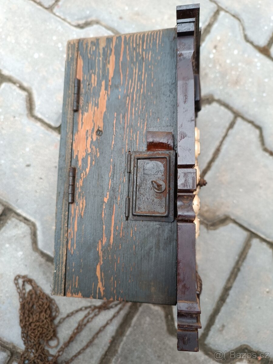 Starožitné hodiny kukačky. - 4