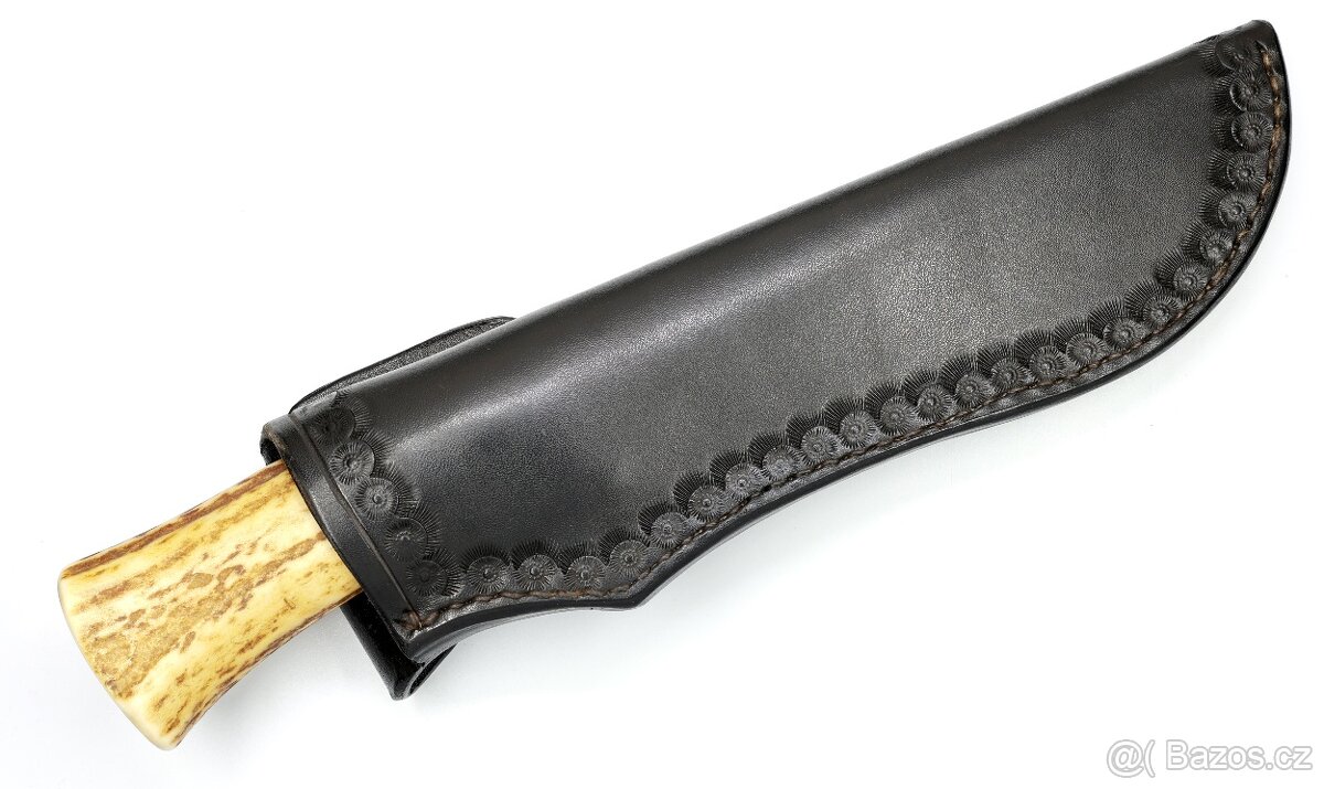 Sběratelský Lovecký nůž Brno 2001 nožíře Jaroslava Brixi - 4